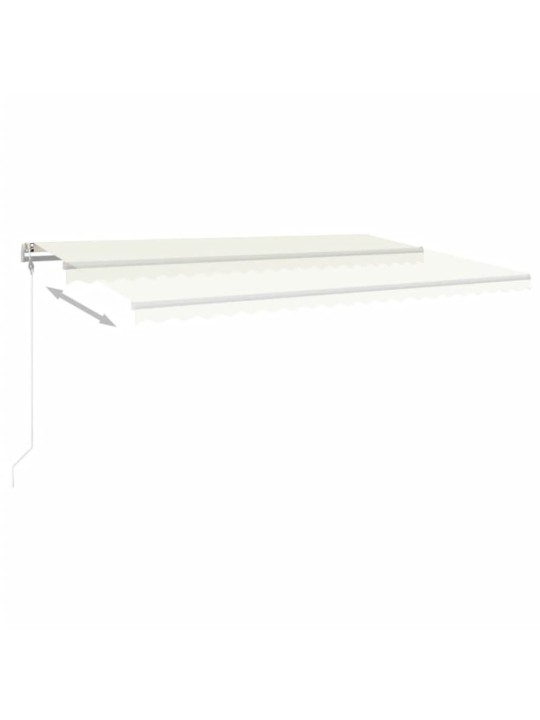 AUTOMAATSELT SISSETÕMMATAV VARIKATUS, 500X350 CM, KREEMJAS