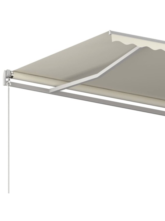 KÄSITSI SISSETÕMMATAV VARIKATUS 600X350 CM KREEMJAS