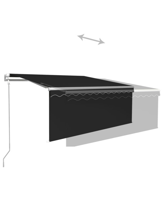 Automaatne varikatus rulooga, 3x2,5 m, antratsiit