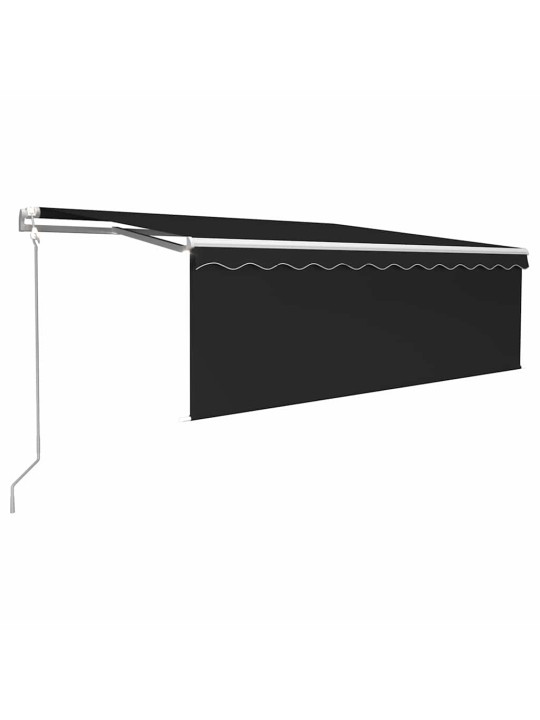 Automaatne varikatus led ja tuuleandur 4,5 x 3 m antratsiithall