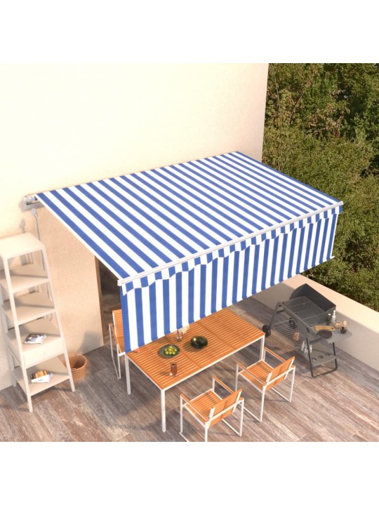 AUTOMAATNE VARIKATUS RULOOGA, 5 X 3 M, SININE/VALGE