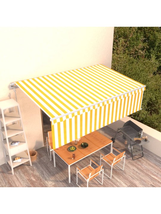 AUTOMAATNE VARIKATUS RULOOGA, 5 X 3 M, KOLLANE/VALGE