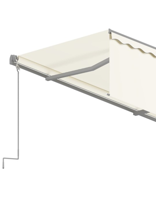 Automaatne varikatus rulooga, 3x2,5 m, kreemjas
