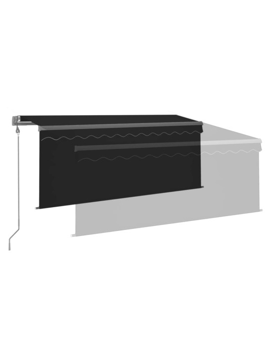Automaatne varikatus rulooga, 3x2,5 m, antratsiit