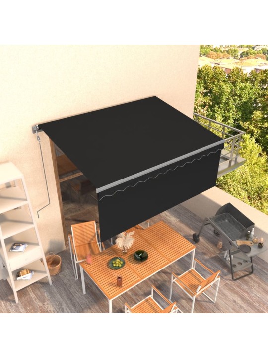 Automaatne varikatus rulooga, 3x2,5 m, antratsiit