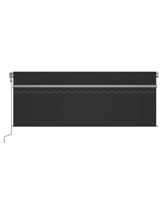 Automaatne varikatus led ja tuuleandur 4,5 x 3 m antratsiithall