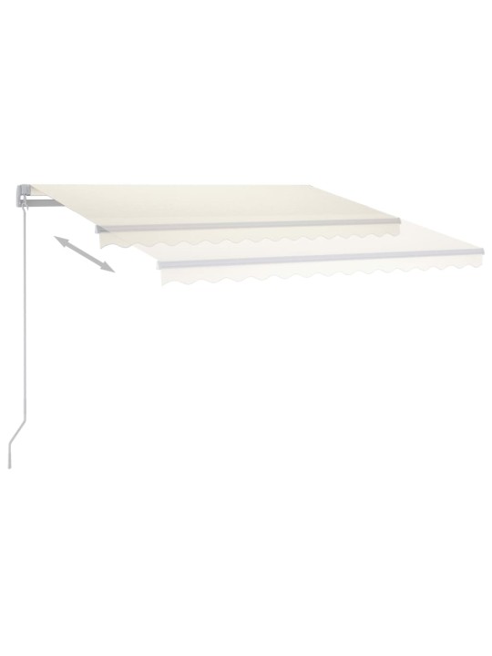 KÄSITSI SISSETÕMMATAV VARIKATUS LEDIGA 300 X 250 CM KREEMJAS