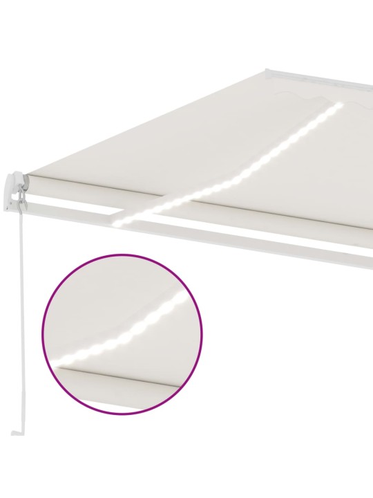 KÄSITSI SISSETÕMMATAV VARIKATUS LEDIGA 300 X 250 CM KREEMJAS