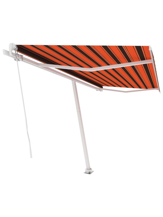 KÄSITSI SISSETÕMMATAV VARIKATUS 400X300 CM ORANŽ/PRUUN
