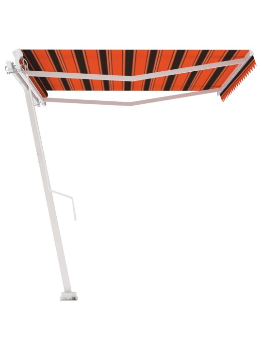 KÄSITSI SISSETÕMMATAV VARIKATUS 400X300 CM ORANŽ/PRUUN