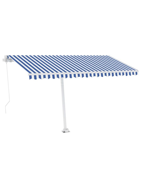 KÄSITSI SISSETÕMMATAV LED-GA VARIKATUS 450X300, SININE/VALGE
