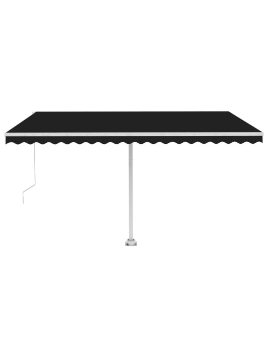 KÄSITSI SISSETÕMMATAV VARIKATUS, LED 450X300 CM, ANTRATSIITHALL