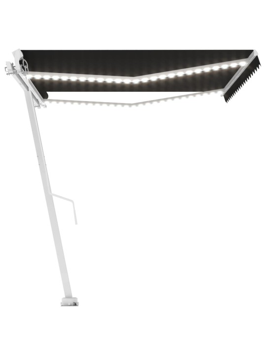 KÄSITSI SISSETÕMMATAV VARIKATUS, LED 450X300 CM, ANTRATSIITHALL