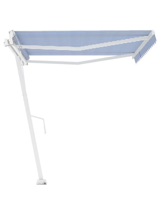ISESEISEV AUTOMAATNE VARIKATUS, 400 X 350 CM, SININE/VALGE