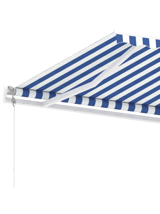 ISESEISEV AUTOMAATNE VARIKATUS, 400 X 350 CM, SININE/VALGE