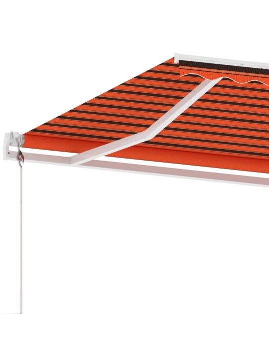 ISESEISEV AUTOMAATNE VARIKATUS, 450 X 350 CM, ORANŽ/PRUUN