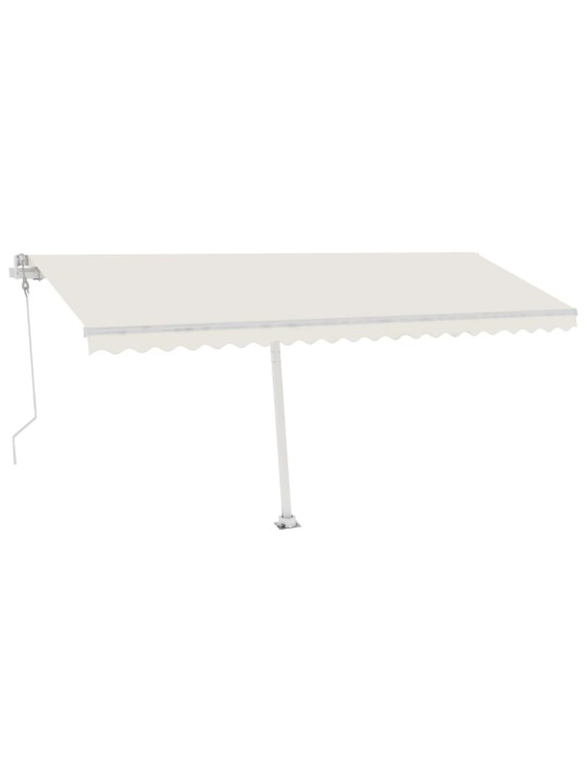 ISESEISEV AUTOMAATNE VARIKATUS, 500 X 350 CM, KREEMJAS