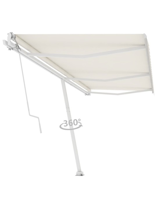 ISESEISEV AUTOMAATNE VARIKATUS 600X350 CM KREEMJAS