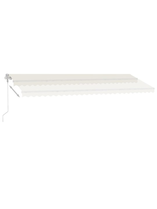 ISESEISEV AUTOMAATNE VARIKATUS 600X350 CM KREEMJAS