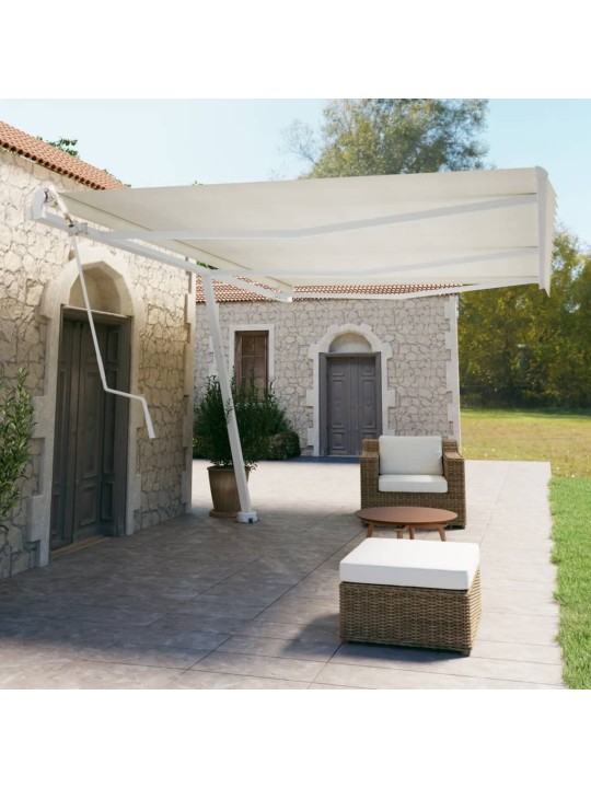 ISESEISEV AUTOMAATNE VARIKATUS 600X350 CM KREEMJAS