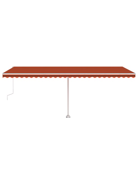 ISESEISEV AUTOMAATNE VARIKATUS 600 X 350 CM ORANŽ/PRUUN