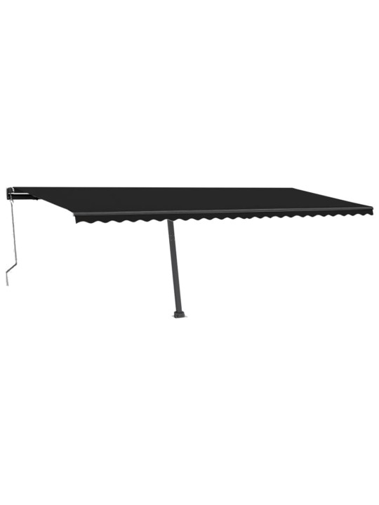 Automaatne varikatus LED, tuuleandur 600x300 cm, antratsiit