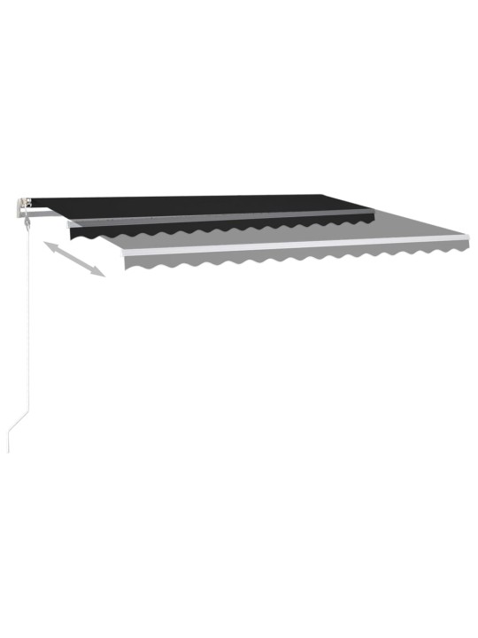 KÄSITSI SISSETÕMMATAV VARIKATUS LED´IDEGA, 4,5X3 M, ANTRATSIIT