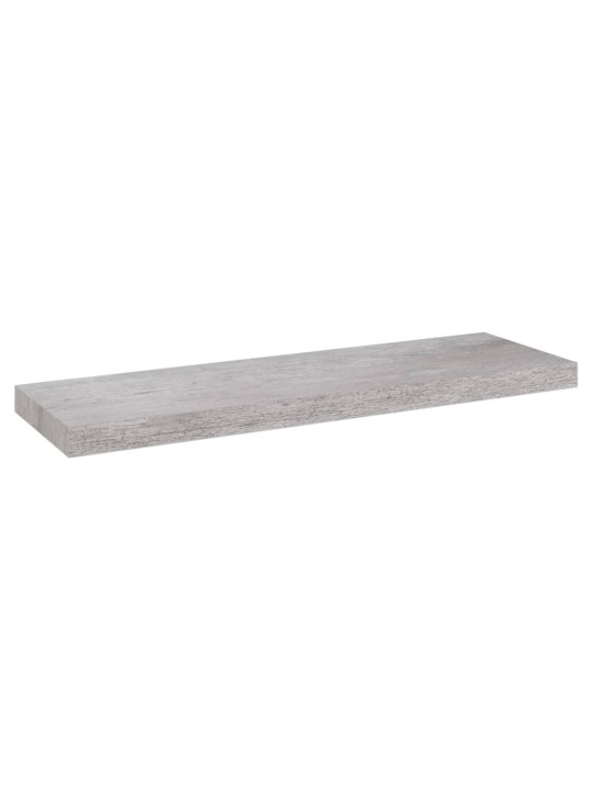 Seinariiulid 2 tk, betoonhall, 80 x 23,5 x 3,8 cm mdf