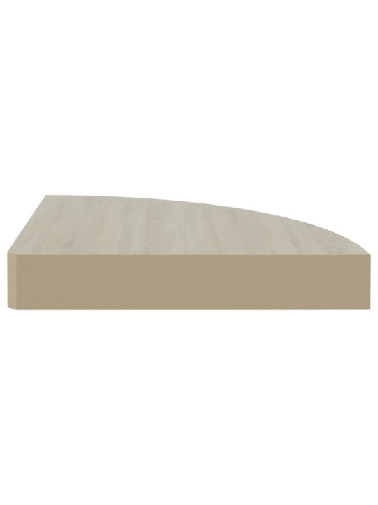 Nurgariiulid 4 tk, tamm ja valge, 25 x 25 x 3,8 mdf