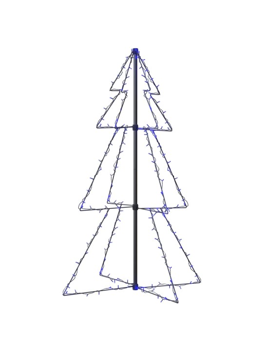 Koonusekujuline jõulupuu 160 LEDi, tuppa ja õue, 78 x 120 cm