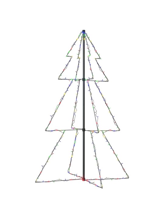 Koonusekujuline jõulupuu 200 LEDi, tuppa ja õue, 98x150 cm