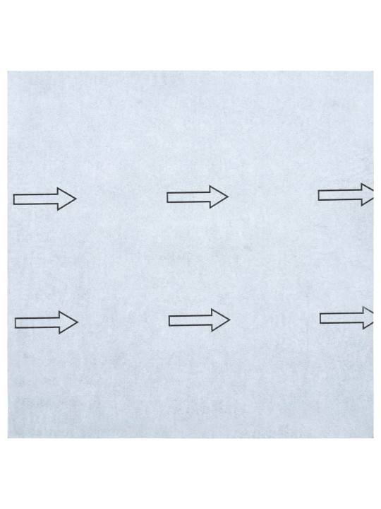 Iseliimuvad põrandaplaadid 20 tk, pvc, 1,86 m², valge