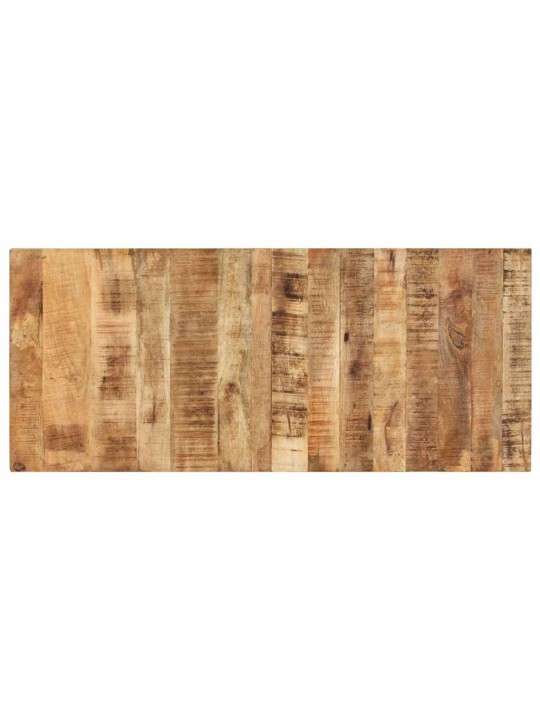 Lauaplaat 140 x 60 x (2,5 - 2,7) cm, töötlemata mangopuit