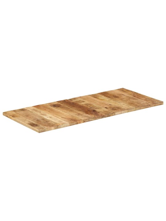 Lauaplaat 140 x 60 x (2,5 - 2,7) cm, töötlemata mangopuit