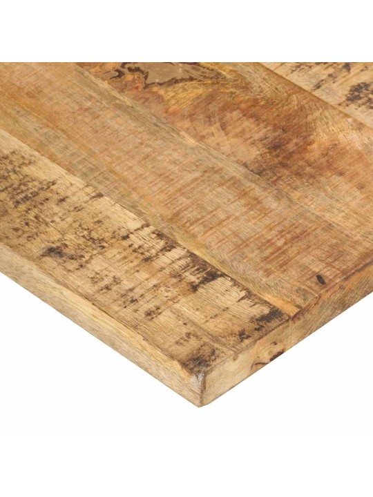 Lauaplaat 140 x 60 x (2,5 - 2,7) cm, töötlemata mangopuit