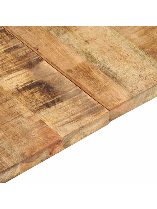Lauaplaat 140 x 60 x (2,5 - 2,7) cm, töötlemata mangopuit
