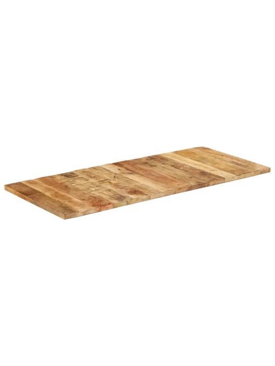 Lauaplaat 140 x 60 x (2,5 - 2,7) cm, töötlemata mangopuit