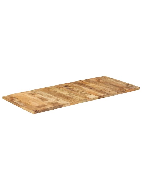 Lauaplaat 140 x 60 x (2,5 - 2,7) cm, töötlemata mangopuit