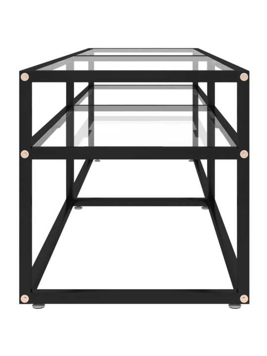 Telerialus, läbipaistev, 160 x 40 x 40,5 cm, karastatud klaas