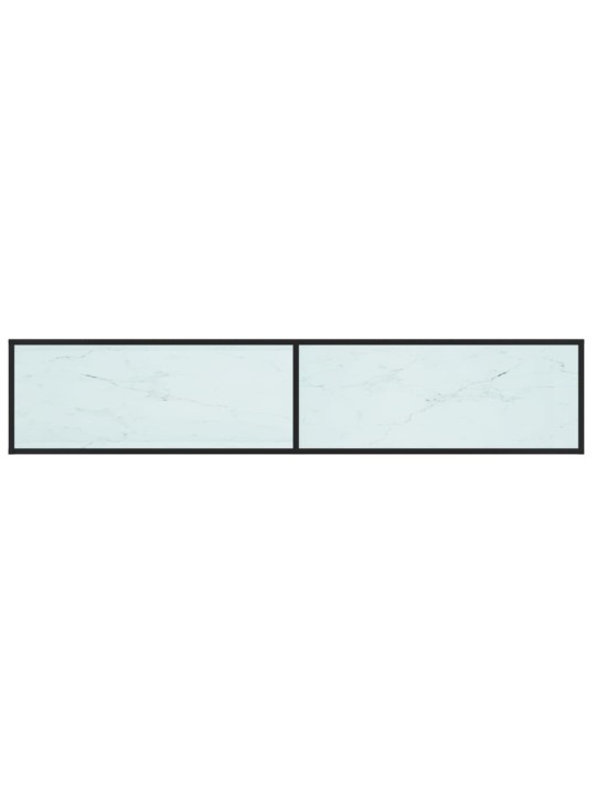 TELERIALUS, VALGE MARMOR, 200 X 40 X 40,5 CM, KARASTATUD KLAAS