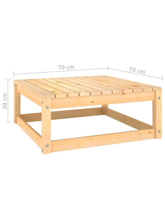 12-osaline aiadiivanikomplekt patjadega, männipuit