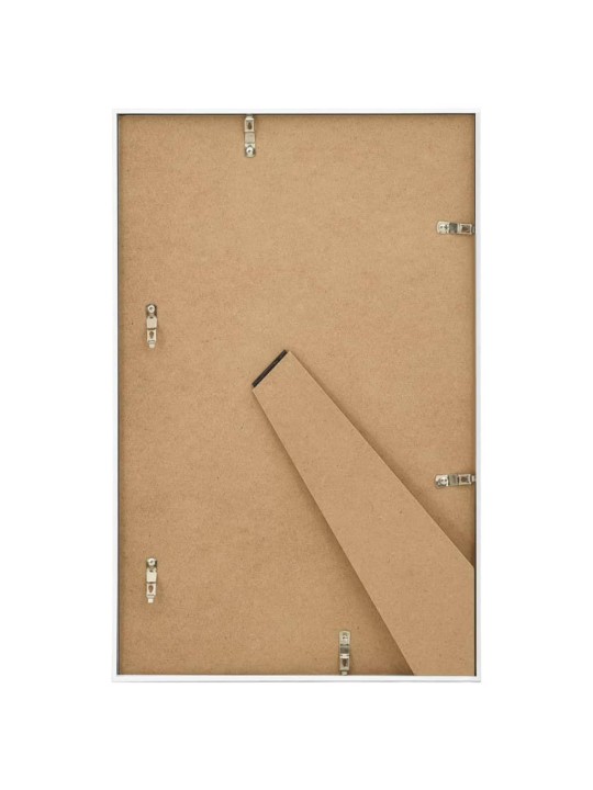 Pildiraami kollaaž 3 tk, lauale, valge, 10 x 15 cm, mdf