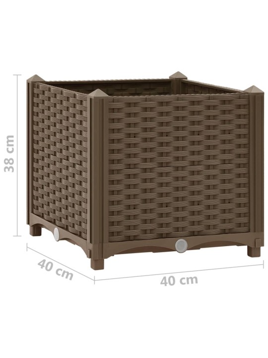 Taimekast 40 x 40 x 38 cm, polüpropüleen