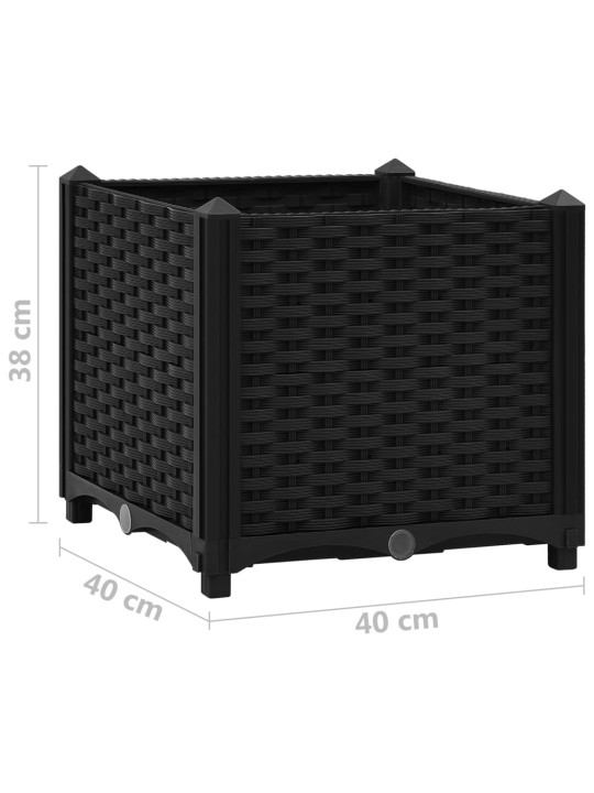 Taimekast 40 x 40 x 38 cm, polüpropüleen