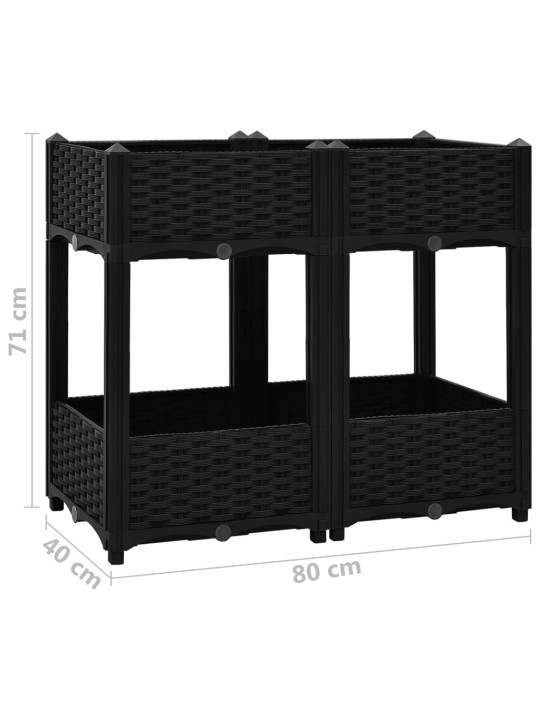 Taimekast 80 x 40 x 71 cm, polüpropüleen