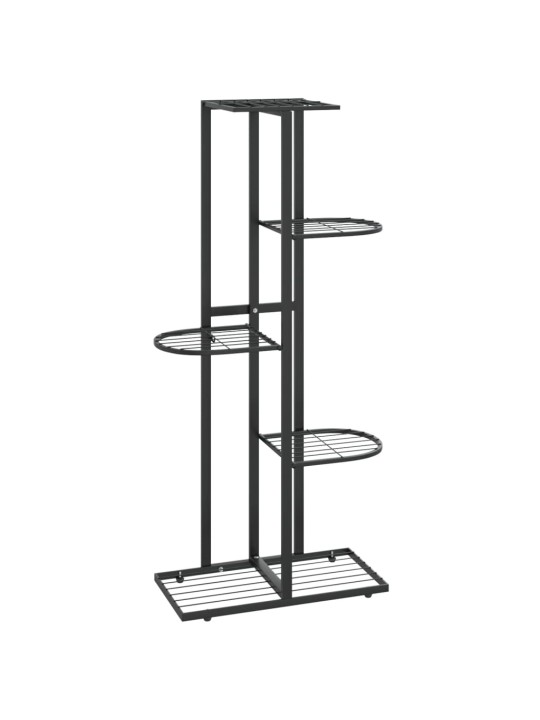 5-korruseline lillealus, 43x22x98 cm, must, metall