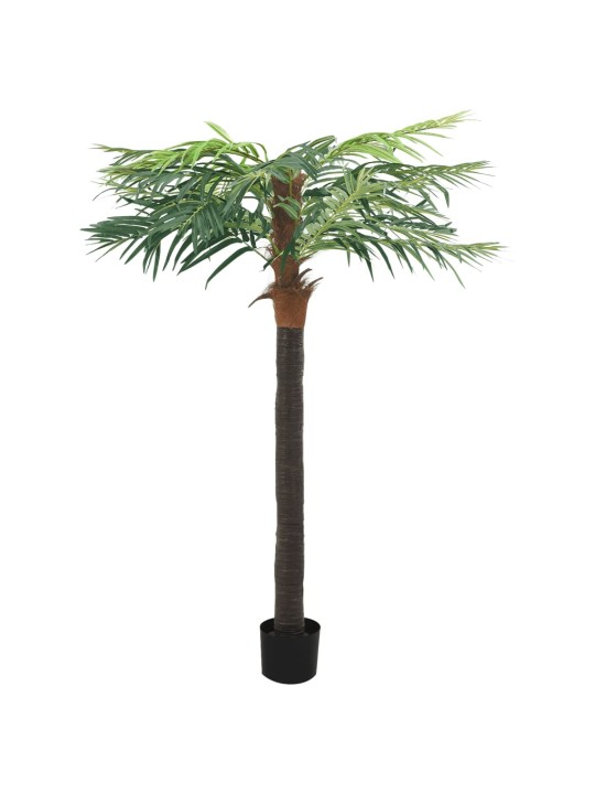 Kunsttaim, datlipalm lillepotiga, 215 cm, roheline