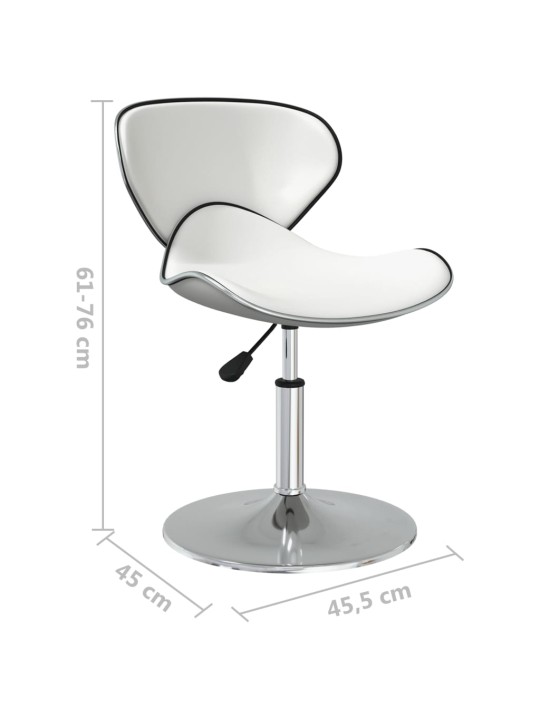 SÖÖGITOOLID 2 TK, VALGE, KUNSTNAHK