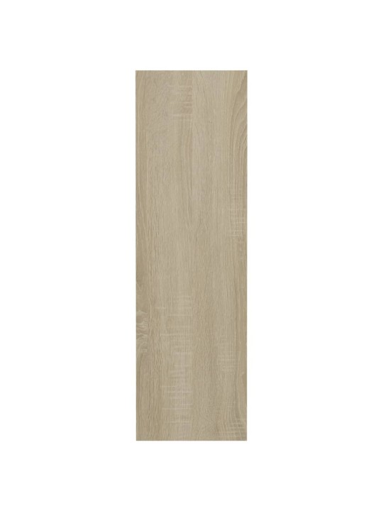 SEINA KINGAKAPID 2 TK,SONOMA TAMM, 60X18X60 CM, PUITLAASTPLAAT