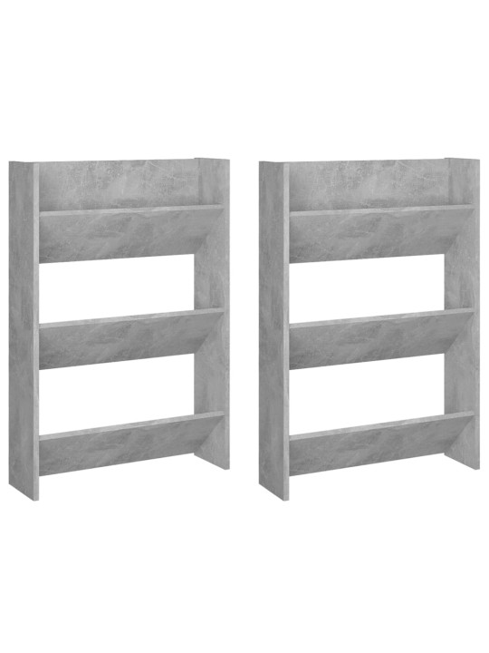 SEINA KINGAKAPID 2 TK, BETOONHALL,  60X18X90 CM, PUITLAASTPLAAT